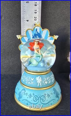 Authentic Original Disney Theme Parks Disney Princess Snow Gobes 5 Pcs