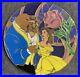 Beauty and the Beast Jumbo Stained Glass Rose Fantasy Pin LE /75 Belle Disney