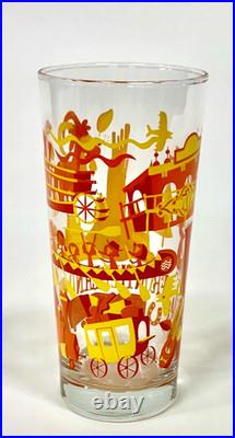 CLUB 33 DISNEYLAND 70TH ANNIVERSARY 3 Of 4 ONLY Land-Themed Glasses NEW