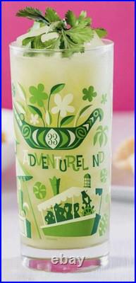 CLUB 33 DISNEYLAND 70TH ANNIVERSARY 3 Of 4 ONLY Land-Themed Glasses NEW