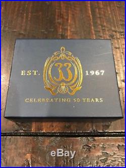 CLUB 33 Disney 50th ANNIVERSARY CELEBRATION PIN PRINCESS FROG 1967 2017 LE 500