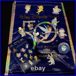COMPLETE SET 10 Pins Walt Disney World Park 50th Anniversary Mystery Figment