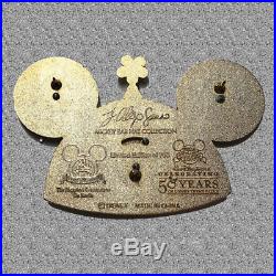 Celebrating Fifty Years Jumbo Pin A Small World Mickey Ear Hat Disney LE 750