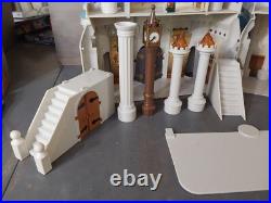 Cinderella Castle Playset Walt Disney World Retired w Play People Vintage