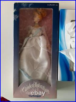 Cinderella Doll Tokyo Disneyland White Dress Disney Theme Park Collectible