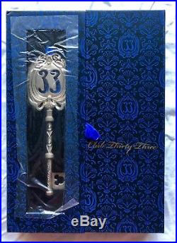 Club 33 Disneyland Gold Metal Key Ornament New Deluxe Gift Box -Club 33 Gift Bag