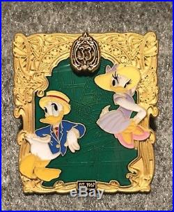 Club 33 Disneyland LE 50th Anniversary Pin for November, Donald & Daisy