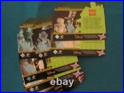 Complete Dard Sets Disneyland 40th, 50th and 1991 Preview in a Disney Binder