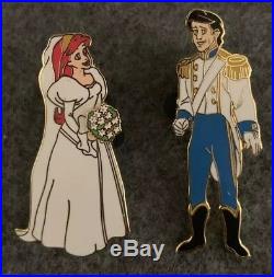 DCL Fairy Tale Wedding Gift Pin 9271 Disney Ariel Eric Little Mermaid Rare HTF