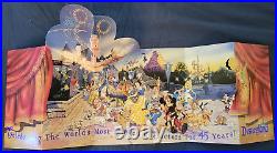 DISNEYLAND 2000 1 Day Passport Pass THEME PARK TICKET 45th anniversary