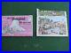 DISNEYLAND 2 Sets of Disneyland Theme Park Folding Postcards