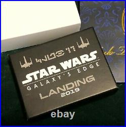 DISNEYLAND CLUB 33 Star Wars GALAXY'S EDGE LE 500 PIN MICKEY + with BAG NIB Disney