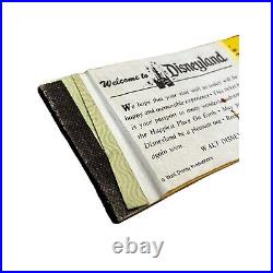 DISNEYLAND Coupon Book 1970's Pass THEME PARK TICKET Disney Souvenir VTG A D