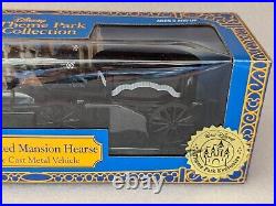 DISNEY ATTRACTION COLLECTION HAUNTED MANSION HEARSE NIB Die Cast Metal RARE