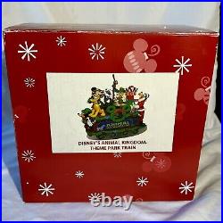 DISNEY Animal Kingdom Theme Park Train Christmas Theme 2008 in Original Box