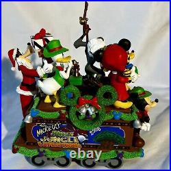 DISNEY Animal Kingdom Theme Park Train Christmas Theme 2008 in Original Box