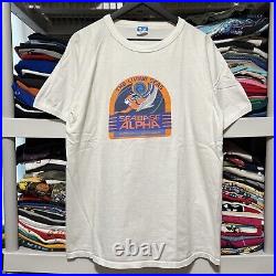 DISNEY Epcot Center The Living Seas Seabase Alpha Shirt Vintage 80s 90s XL