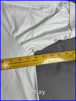 DISNEY Epcot Center The Living Seas Seabase Alpha Shirt Vtg Sz L 80s 90s White