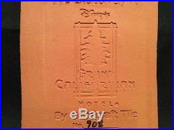 DISNEY GRAND CALIFORNIAN HOTEL HAND CRAFTED pottery TILE #908