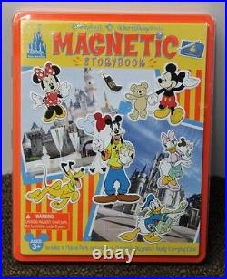 DISNEY MAGNETIC STORYBOOK Disneyland World Theme Park Collectible Souvenir NEW