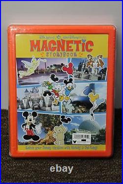 DISNEY MAGNETIC STORYBOOK Disneyland World Theme Park Collectible Souvenir NEW