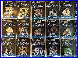 DISNEY PIN PIECE OF DISNEY Spectro Magic complete 2 years of pins Nice