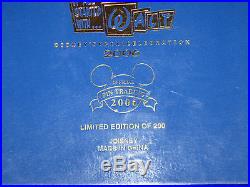 DISNEY Pin LE 200 IT ALL STARTED WITH WALT 5 PIN BOX SET 5 DISNEY THEME PARKS