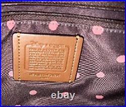 DISNEY X COACH Black CITY TOTE purse/handbag MINNIE MOUSE THEME gently used