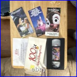 Disney 100 Years of Magic Walt Disney World Promo Edition VHS NTSC Theme Park