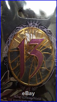 Disney 13 Reflection of Evil Countdown Cracked Mirror Set Complete Pins