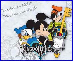 Disney 2015 GenEARation D Event Digital Disney KINGDOM HEARTS ONLY Trading Pin