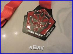 Disney 2020 star wars run 5 medal set 5k, 10k, 13.1k, 19.3k and Kessel Run Medals