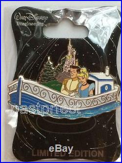 Disney 5 LE 300 Pins WDI PRINCESS STORYBOOK LAND CANAL BOATS Pocahontas Aurora