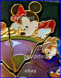 Disney 6 Pin Set Mirror Puzzle Jumbo 13 Reflection of Evil 20Yrs Trading in 2020