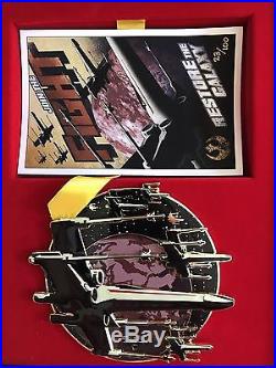 Disney/ACME Star Wars X-Wing Join The Fight Collectible Pin And Print LE 23/100