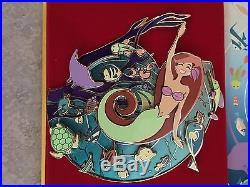 Disney Acme Ariel Jumbo Pin LE 100 Little Mermaid Pin