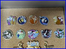 Disney Aladdin 25th Anniversary Mystery Pin COMPLETE SET with rare superchaser