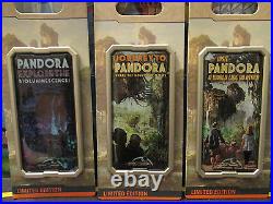Disney Animal Kingdom World of Avatar Pandora Countdown Travel Poster 3 Pin Set
