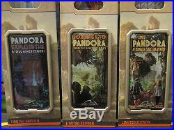 Disney Animal Kingdom World of Avatar Pandora Travel Poster 3 Pin Set/Collection