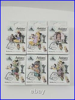 Disney Animators Collection Mystery Pin Set Series 2 6 Pins with boxes