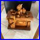 Disney Art Olszewski Theme Parks Pinocchio Carved Wood Lidded Box with Box