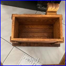 Disney Art Olszewski Theme Parks Pinocchio Carved Wood Lidded Box with Box