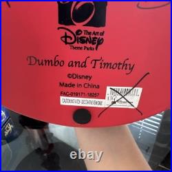 Disney Art of Disney Theme Parks Dumbo and Timothy Figurine Made in China