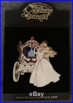 Disney Auctions Cinderella Prince Charming Wedding Pin LE /100 43649 HTF Jumbo