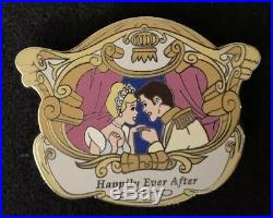 Disney Auctions Happily Ever After Cinderella and Prince Pin LE /100 38158 HTF