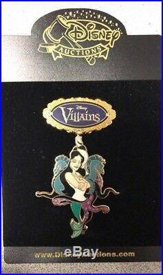 Disney Auctions LE 100 Pin 48735 Villains Spinner Ursula Vanessa Ariel
