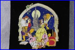 Disney Auctions LE 100 Pin Jumbo Beauty and the Beast Storybook Jumbo Belle
