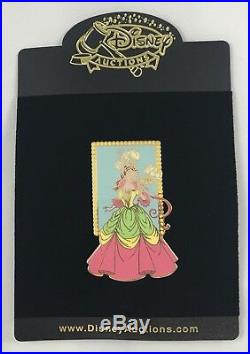 Disney Auctions Mardi Gras Pin Belle Pin 32815 NEW ON CARD LE 500 RARE HTF