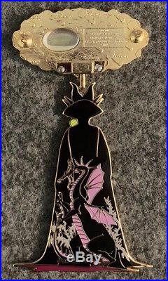 Disney Auctions Villains Maleficent Pin LE /100 Briar Rose 48736 Dragon Spinner