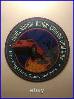 Disney Authentic Park Sign RARE Disneyana Walt Disney World Hollywood Studios